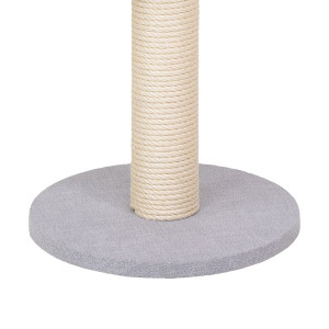 Kratzbaum Designer-Bodenplatte (rund), Bodenplatte 25 mm stark, 48 cm Durchmesser, Hochwertiger Designer-Stoff, passend zu unserer Q-Serie!