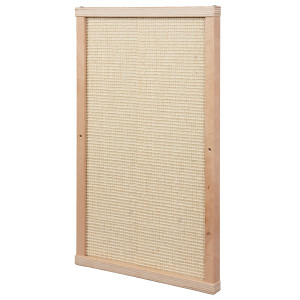 Premium-Kratzbrett BREIT, Kratzbrett mit Buchenrahmen, 55 oder 70 cm hoch, 33 cm breit, direkt für die Wandmontage