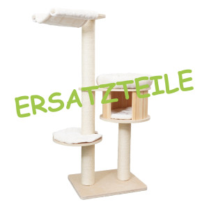 Ersatzteile für Woody L, Holzelemente für eine besonders lange Lebensdauer, 15 cm dicke Sisalstämme – perfekt für ausgiebige Krallenpflege