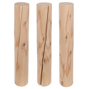 7 cm Vollholzstamm für Kratzbäume, ca. 7 cm Durchmesser, Stammlänge: 10-119 cm, Gewinde: 8 mm (M8), 10 mm (M10) und 12 mm (M12) oder ohne Gewinde