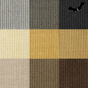 Premium-Sisalteppich für Kratzbäume, perfekt für Kratzteppiche, viele unterschiedliche Farben, 100% Sisal + Latexrücken, ca. 6 mm dick, Zuschnittware