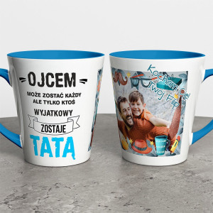 Kubek Latte Tylko Ktoś Wyjątkowy Zostaje Tatą
