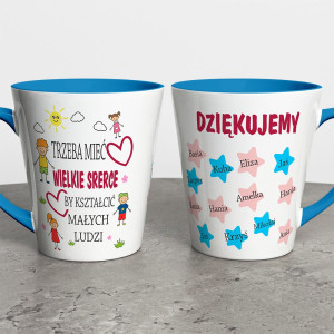 Kubek Latte Dla Nauczyciela Wielkie Serce