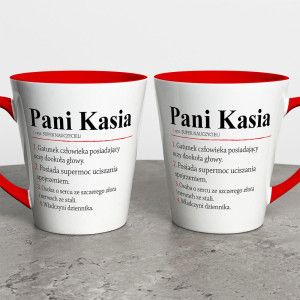 Kubek Latte Super Nauczyciel - personalizowany prezent