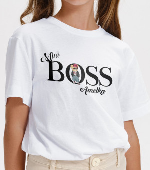 Koszulka Dziecięca Mini Boss