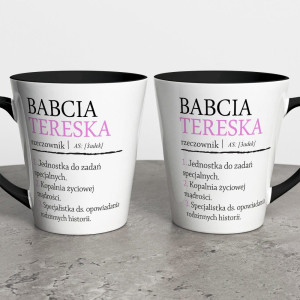 Kubek Latte Dla Babci Z Imieniem