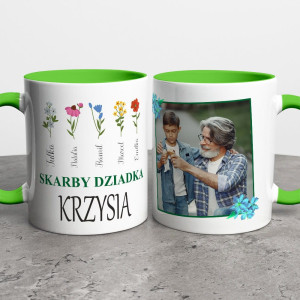 Kubek Dla Dziadka Ze Zdjęciem i Dedykacją