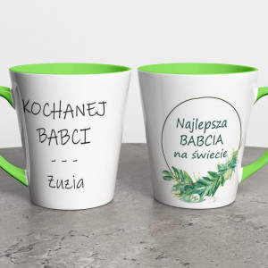Kubek Latte Z Napisem Dla Babci