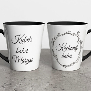 Kubek Latte Z Napisem Dla Babci