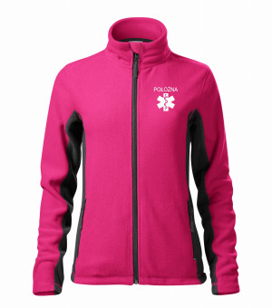 Polar Damski Położna 220g - Frosty Czerwień Purpurowa 3XL