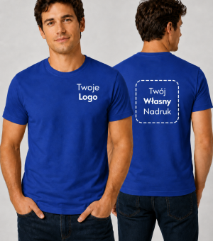 Koszulka Męska T-shirt z Własnym Nadrukiem 160g – Resist