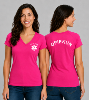 Koszulka V-neck Damska Opiekun 180g - Dream