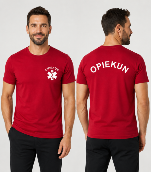 Koszulka Męska Opiekun 160g - Basic