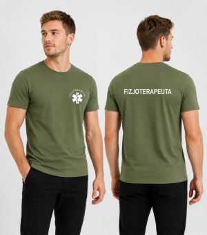Koszulka Męska Fizjoterapeuta 160g - Basic
