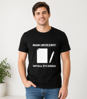 Koszulka Męska Prezent Na Urodziny