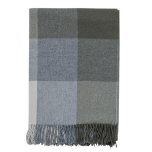 Wełniany Pled Høie of Scandinavia K12 130x200 Nordisk gronn 80% wełna, 20% poliamid, Certyfikat Woolmark