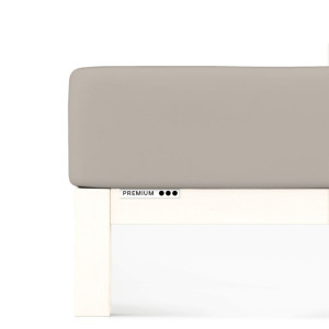 Prześcieradło Schlafgut Premium 180x200-200x220 Sand Mid 496 - XL bawełna, antyalergiczny