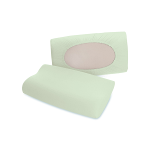 Poszewka Schlafgut Pure Green Light - (643) 95% bawełna, 5% elastan