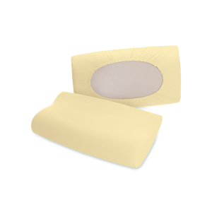 Poszewka Schlafgut Pure Yellow Mid - (164) 95% bawełna, 5% elastan