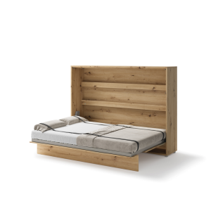 Półkotapczan poziomy BC-04 Bed Concept 140x200 cm 140x200 cm, Dąb artisan półkotapczan, półkotapczany, półkotapczany Lenart, półkotapczan Lenart, Bed Concept, łóżko w szafie, składane łóżko