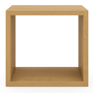 Stolik nocny box Senpo 40x40x40 cm, Zabudowany: Nie