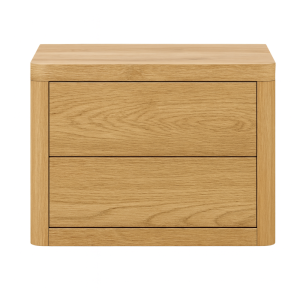 Stolik nocny Lago Senpo 48x40x40 cm, 2 szuflady
