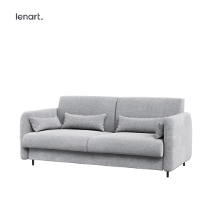 Sofa Bed Concept BC-18 do półkotapczanu BC-01 164x74x93 cm, Szary, Kaszmir kanapa, sofa, sofa z funkcją spania, sofa Lenart, sofa bed concept, sofa do półkotapczanu, półkotapczan Lenart, półk