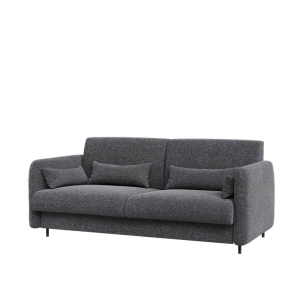 Sofa Bed Concept BC-35 do półkotapczanu BC-13 204x74x93 cm, Grafit, Szary kanapa, sofa, sofa z funkcją spania, sofa Lenart, sofa bed concept, sofa do półkotapczanu, półkotapczan Lenart, półko
