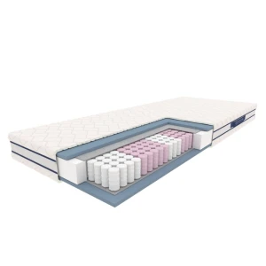 Materac Syriusz New Optimum 140x200 H4 sprężyny kieszeniowe, H3/H4/H5 średnio twardy/twardy/bardzo twardy