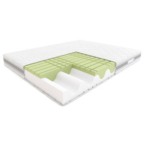 Materac Rock&Roll Hilding Tencel New 90x200 piankowy, H3/H4 średnio twardy/twardy