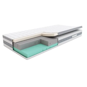 Materac Premium Plus SleepMed 140x200x27 piankowy, wyrób medyczny, H4/H5 twardy/bardzo twardy