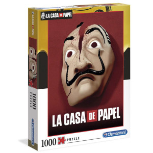 Puzzle 1000 La Casa de Papel - Dom z papieru - Maska