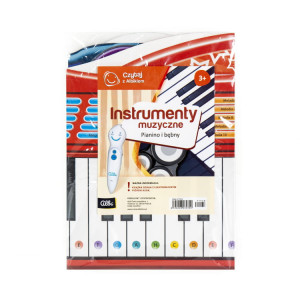 Czytaj z Albikiem Instrumenty Muzyczne Pianino i Bębny
