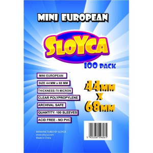 Sloyca Koszulki Mini European (44x68mm) 100 szt
