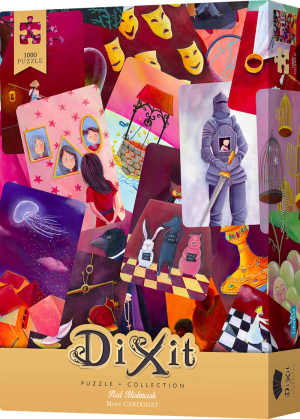 Dixit: Puzzle - Red MishMash (1000)