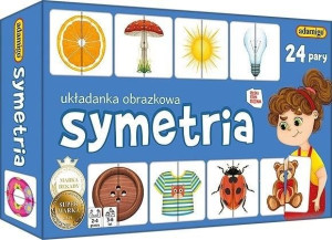 Symetria - układanka obrazkowa
