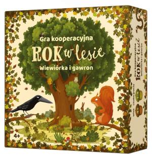 Rok w lesie. Wiewiórka i Gawron