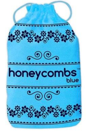 Honeycombs Blue - plastry miodu