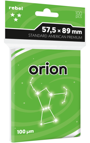 Koszulki Rebel Standard American Orion Premium (57,5x89 mm) 100 sztuk