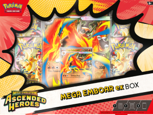 Pokemon TCG: ME02,5 Mega Emboar ex Box