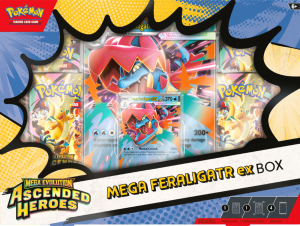 Pokemon TCG: ME02,5 Mega Feraligatr ex Box