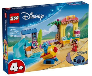 LEGO(R) DISNEY 43280 ZABAWA NA PLAŻY Z LILO I STI..