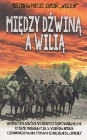 Między Dźwiną a Wilią Mieczysław Potocki Kamień oprawa miękka