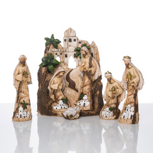 Szopka bożonarodzeniowa - 25 cm - Decorato