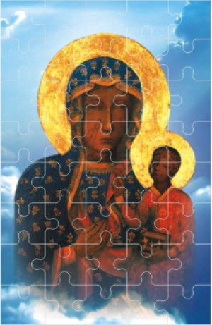 Puzzle - Matka Boża Częstochowska - 10 szt.