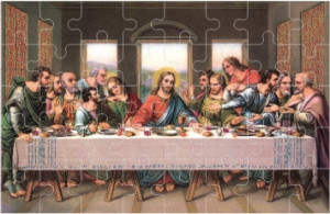 Puzzle - Ostatnia Wieczerza - 10 szt.