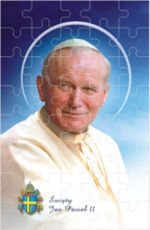 Puzzle - Święty Jan Paweł II - 10 szt.