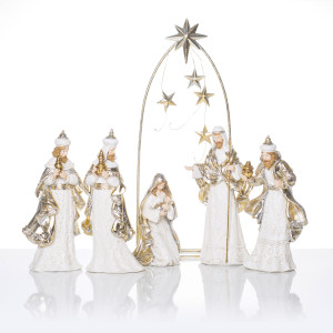 Szopka bożonarodzeniowa - 43 cm - Decorato