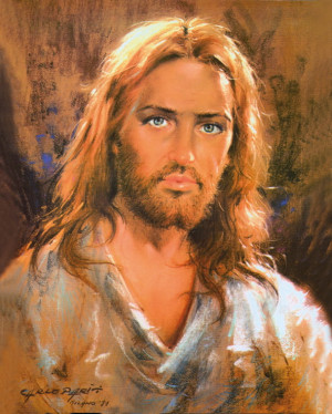 Plakat religijny Jezus Chrystus