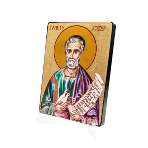Święty Józef - ikona naklejana